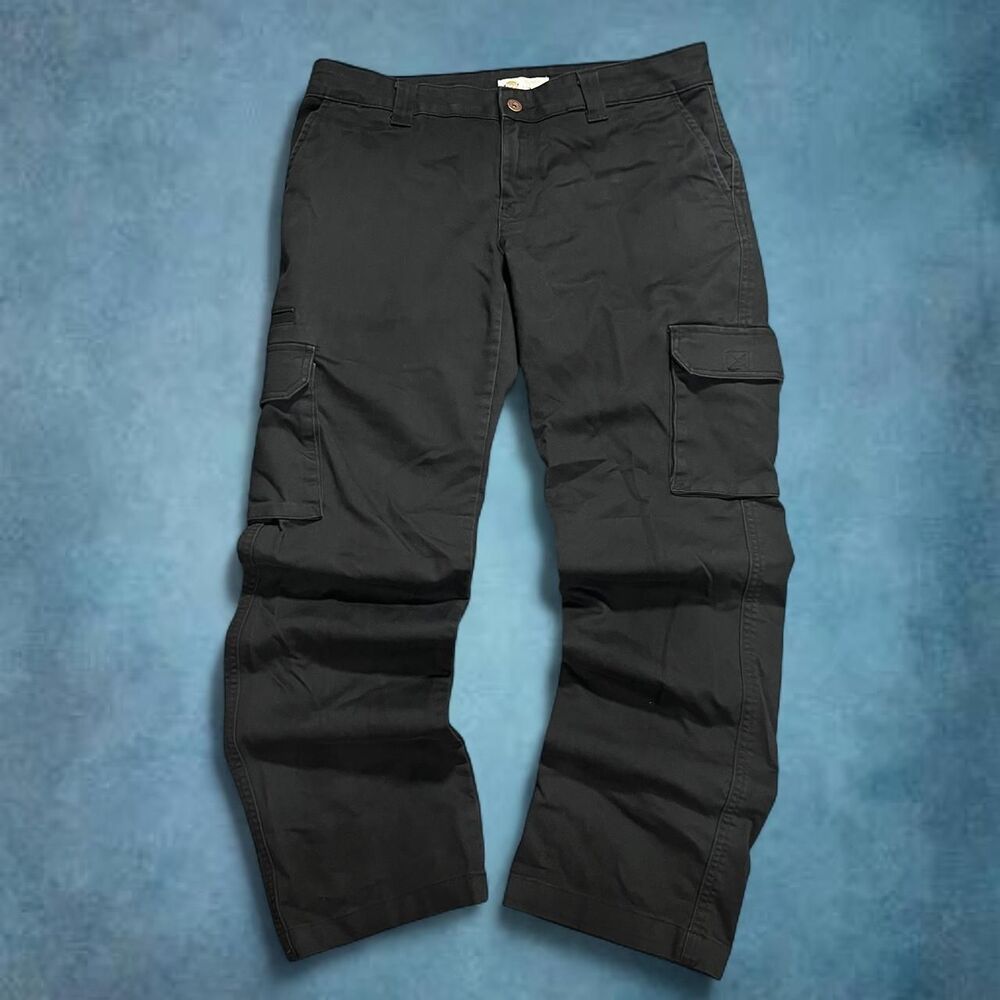 Women's black dickies cargo pants skater